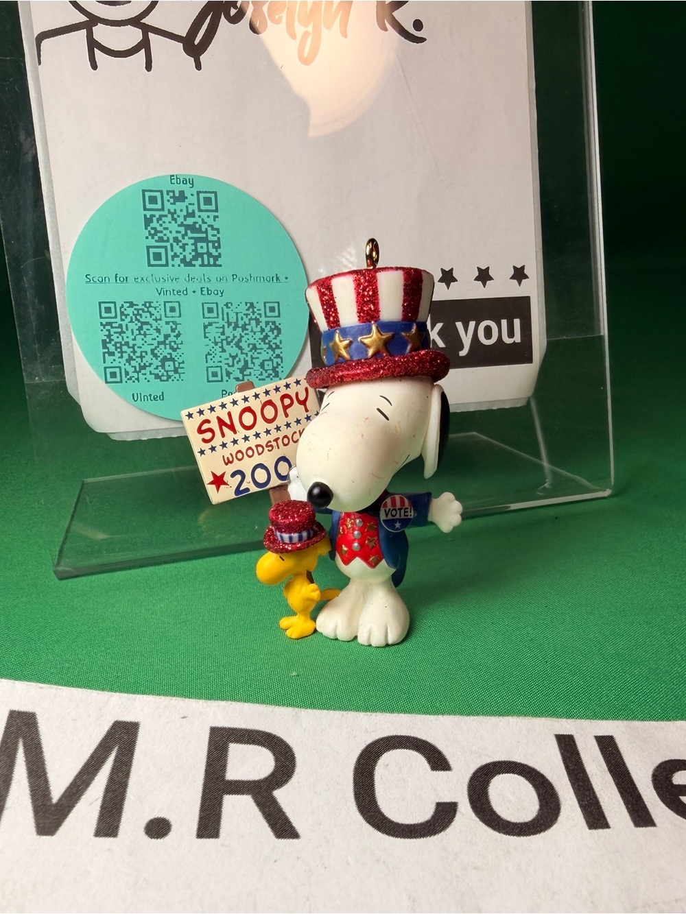 2004 "The Winning Ticket" Snoopy Ornament (Spotlight on Snoopy